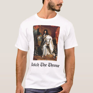 Camiseta Olhe o trono (rei Louis XIV)