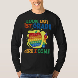 Camiseta Olhe Para A Série 1rua Aqui Eu Vim Ensinar Ensino