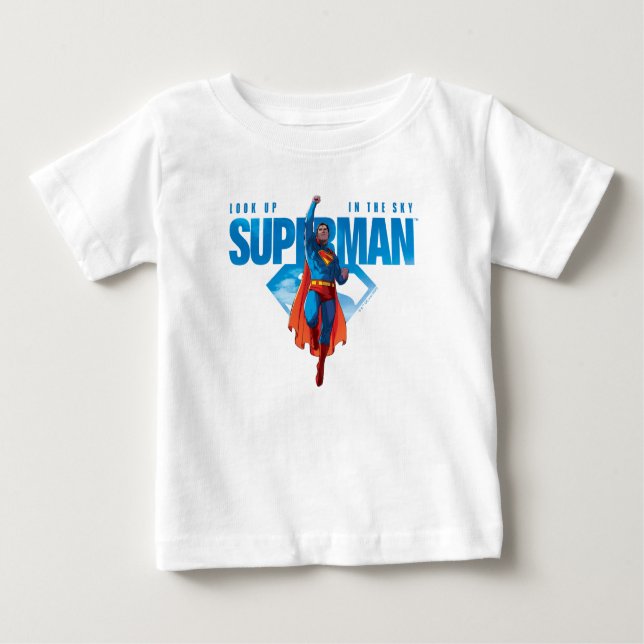 Camiseta Olhe para Cima É o Super-Homem (Frente)