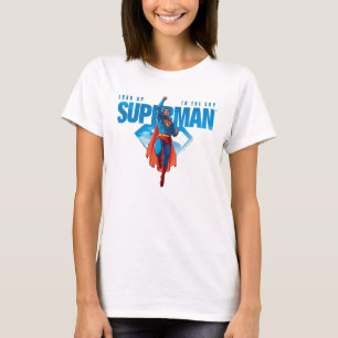 Camiseta Olhe para cima É o Super-Homem