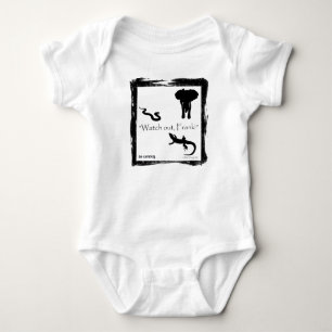 Camiseta "Olhe para fora, Frank!" Coisas selvagens Onsie
