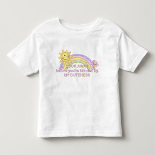 Camiseta Olhe para longe antes de ser cego pela minha belez