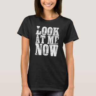 Camiseta Olhe para mim agora Luta BJJ MMA