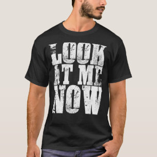 Camiseta Olhe para mim agora Luta BJJ MMA