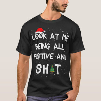 Camiseta Olhe Para Mim Como Todos Festivos De Natal