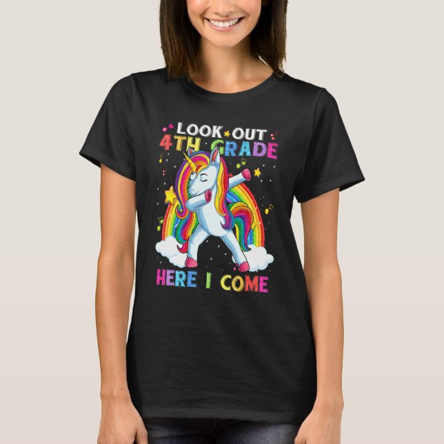 Camiseta Olhe para o Visual de Volta às Aulas 4ª Série Esto (Frente)