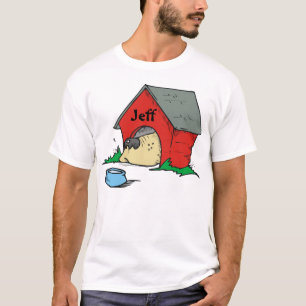 Camiseta Olhe quem está na casa de cachorro