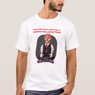 Camiseta Olhem para a escuridão por muito tempo e vocês a