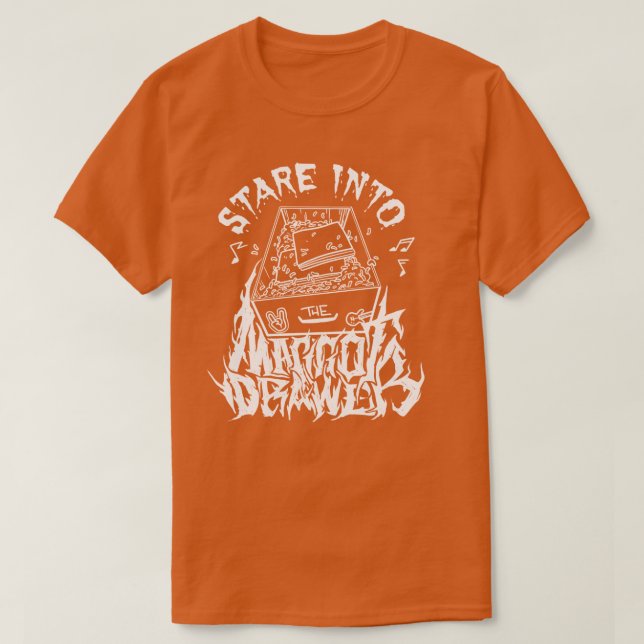 Camiseta Olhem Para A Gaveta Maggot (Frente do Design)