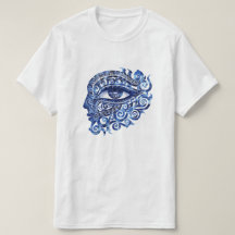 Olho abstrato Grego Mau com Chave Grego