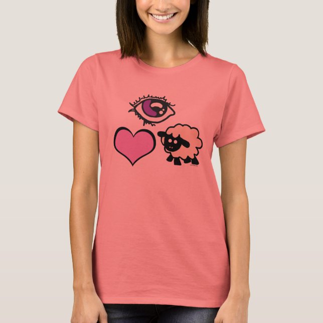 Camiseta Olho Amor Ewe (Frente)