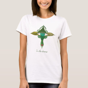Camiseta Olho artístico surreal - sou o observador