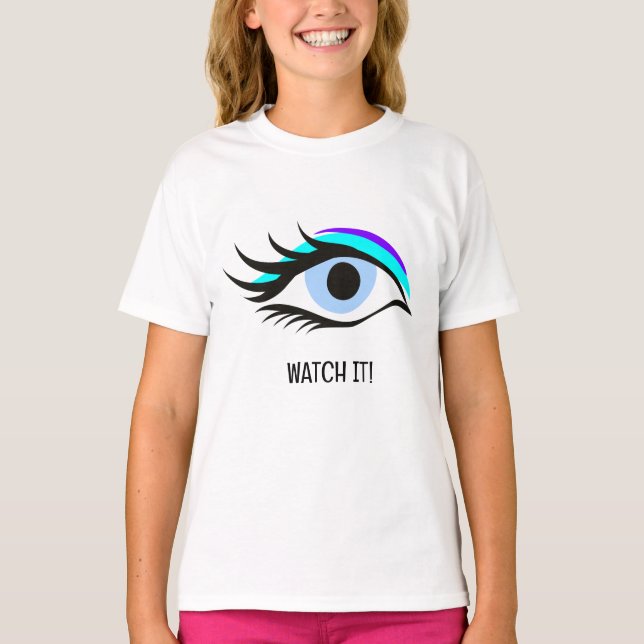 Camiseta Olho azul  (Frente)