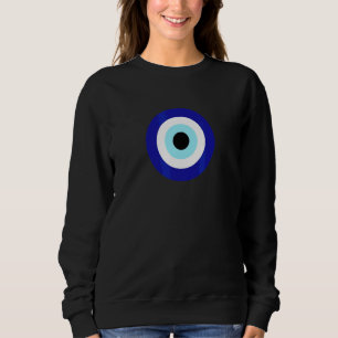 Camiseta Olho Azul do Mal Antigo Hamsa Sagrado Símbolo Espi