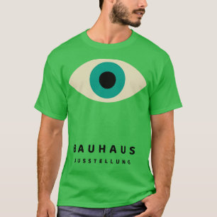 Camiseta Olho Bauhaus em Turquesa