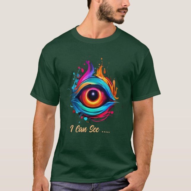 Camiseta Olho criativo (Frente)
