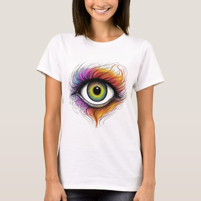 Camiseta Olho De Chama Eetéreo (Frente)