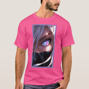 Camiseta Olho De Garota De Animação