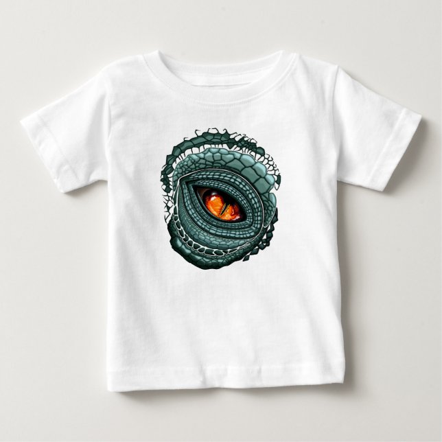 Camiseta Olho de Predador Réptil Primitivo (Frente)