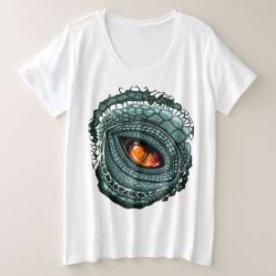 Camiseta Olho de Predador Réptil Primitivo