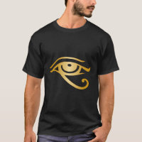 Olho De Ra Horus Dourado Símbolo De Proteção Egípc