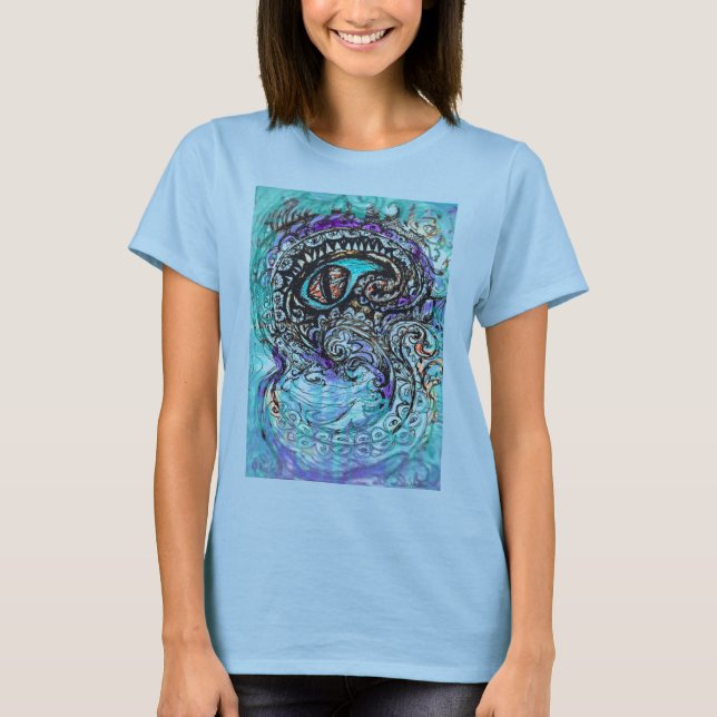 Camiseta Olho de um Monstro do Mar (Frente)