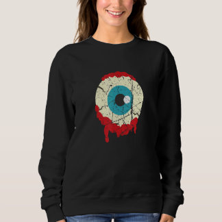 Camiseta Olho de Zumbi de Halloween Assustador Zumbi