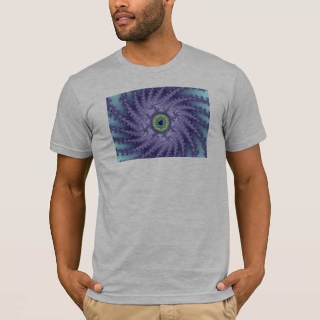 Camiseta Olho giratório - Fractal (Frente)