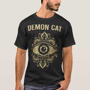 Camiseta Olho Observando Gato Demônio