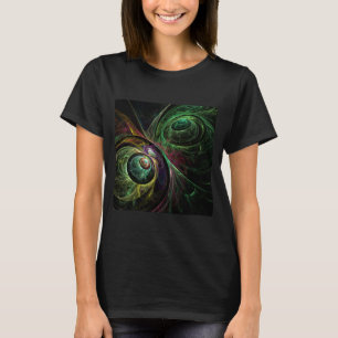Camiseta Olho para a Abstrato de Arte