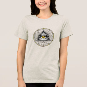 Camiseta Olho que Tudo Vê Geometria Sagrada
