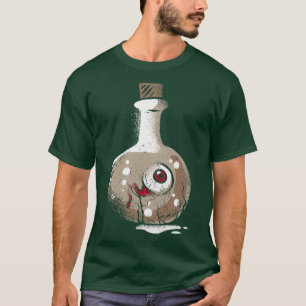 Camiseta Olho Spooky no Vaso de Alquimia