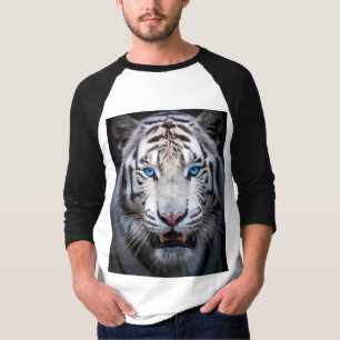 Camiseta Olhos Azuis Brancos