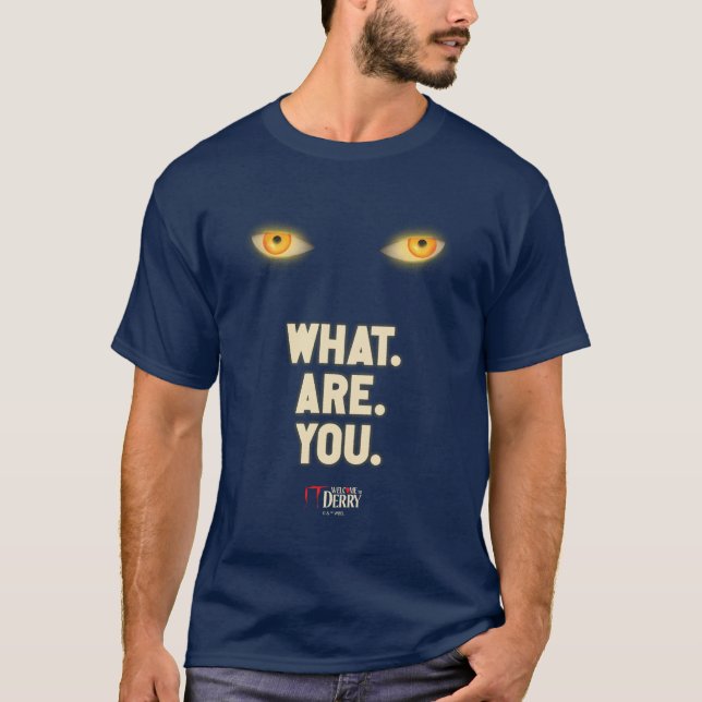 Camiseta Olhos Brilhantes "O Que.Você." (Frente)