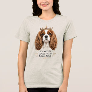 Camiseta Olhos Calmos, Coração Leal, Alma Real