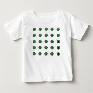 Camiseta Olhos de Bolinhas Verde do Halloween