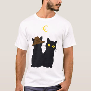 Camiseta Olhos-de-cabeça-preta