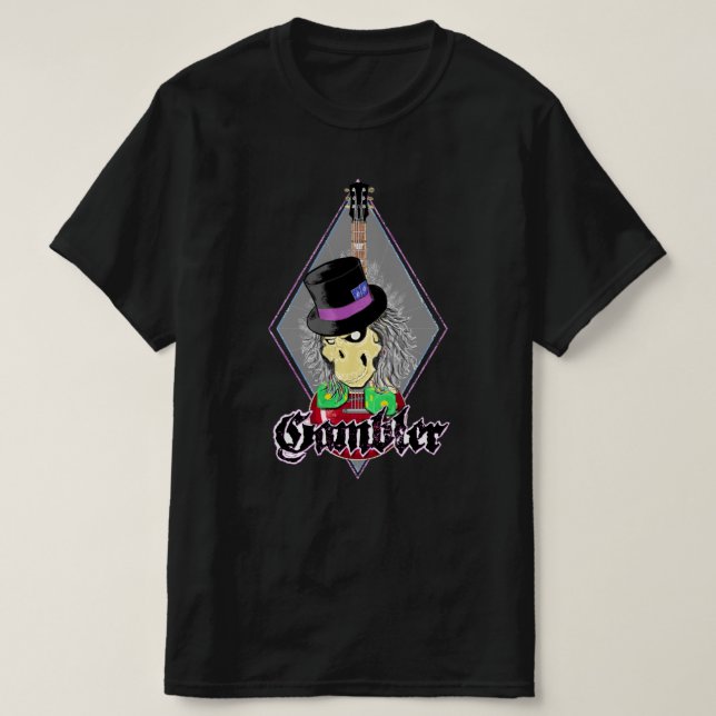 Camiseta Olhos de Cobra de Jogador (Frente do Design)