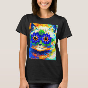 Camiseta Olhos de Flor de Gato