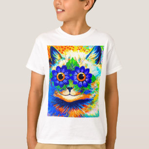 Camiseta Olhos de Flor de Gato