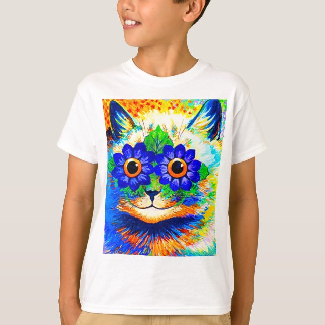 Camiseta Olhos de Flor de Gato (Frente)