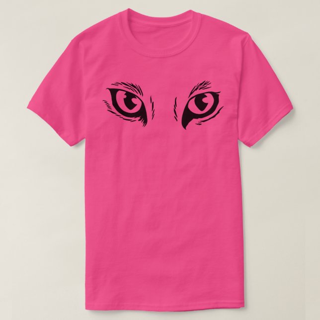 Camiseta Olhos de Gato (Frente do Design)