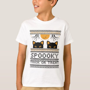 Camiseta Olhos De Halloween Que Estranham O Truque Ou Trata