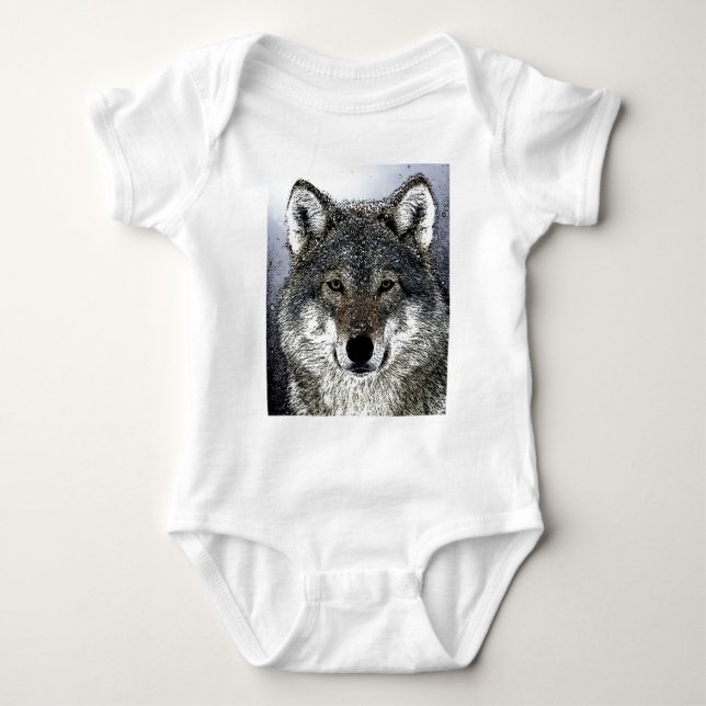 Camiseta Olhos de Lobo (Frente)