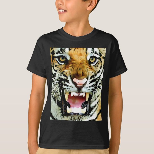 Camiseta Olhos de Tigre (Frente)