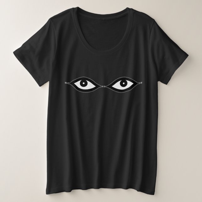Camiseta Olhos de Zipper (Frente do Design)