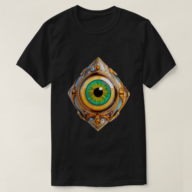 Camiseta Olhos do universo 10 (Frente do Design)
