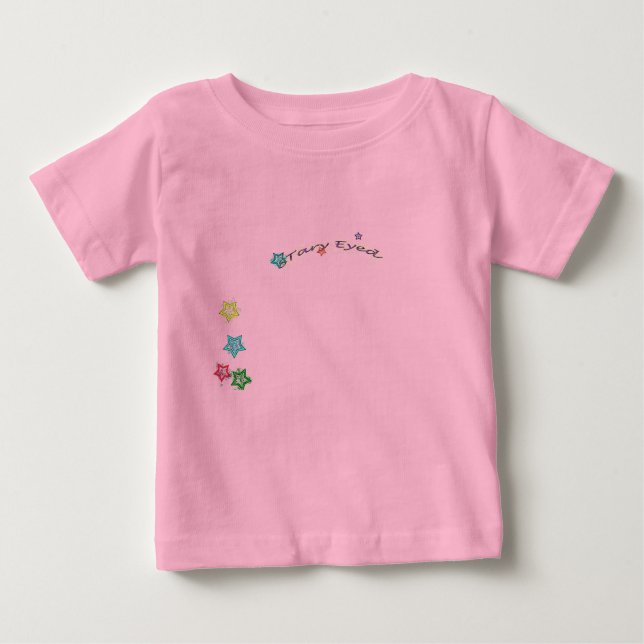 Camiseta olhos estéreis simplificados (Frente)