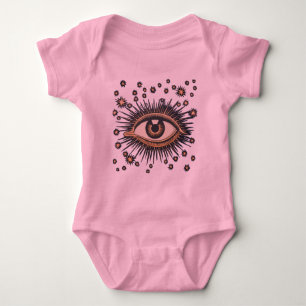 Camiseta Olhos Estrelas Lua Celestial Nouveau