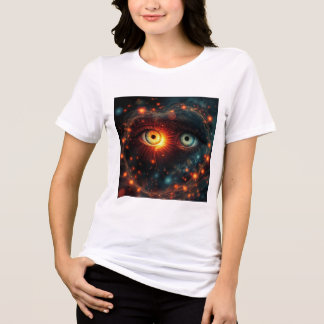 Camiseta olhos esverdeados